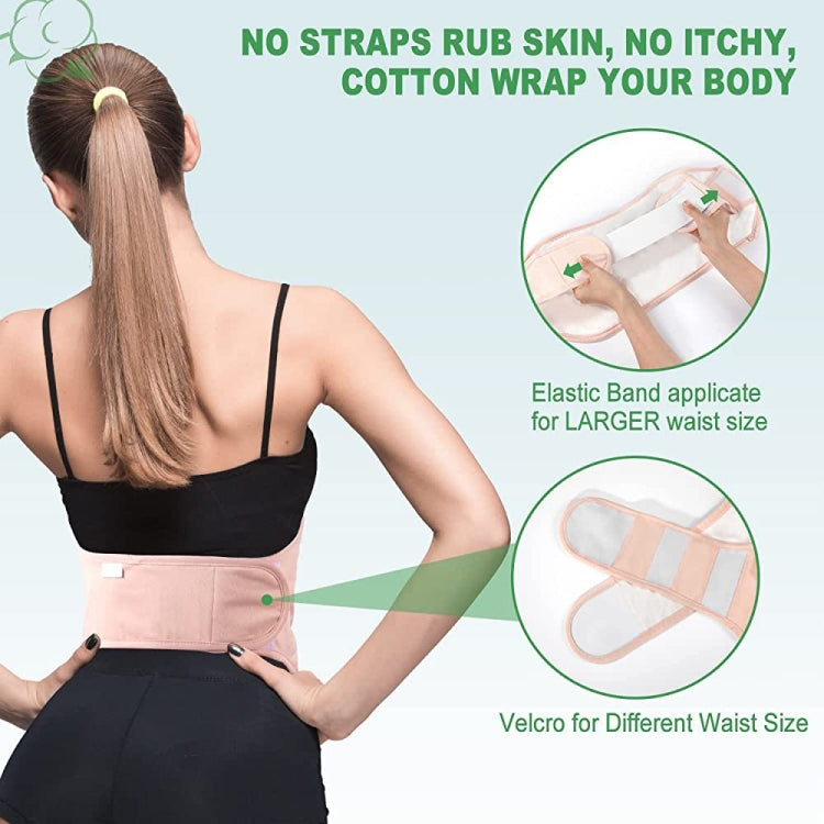 Leak-proof Care Aid Package Sleep Conditioning Aids, Upgrade Waist White, Upgrade Waist Khaki, Upgrade Waist Pink, Waist+Neck Khaki, Waist+Neck Pink, Waist+Neck White SUNSKY