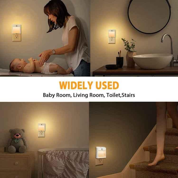 NL2101 Motion Sensor LED Night Light AC Plug Dimming Sleep Lights,Spec: - Shello's Creative Boutique