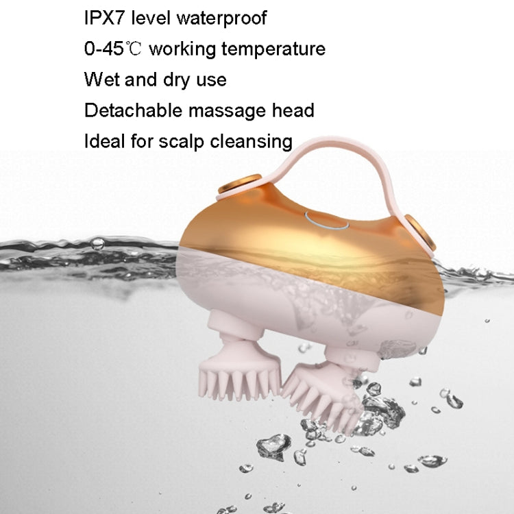 MAH02 Smart Head Massage Wireless Kneading Massager, MAH02 Silver, MAH02 Gold SUNSKY