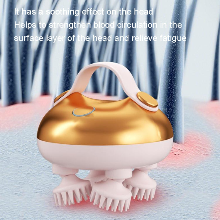 MAH02 Smart Head Massage Wireless Kneading Massager, MAH02 Silver, MAH02 Gold SUNSKY