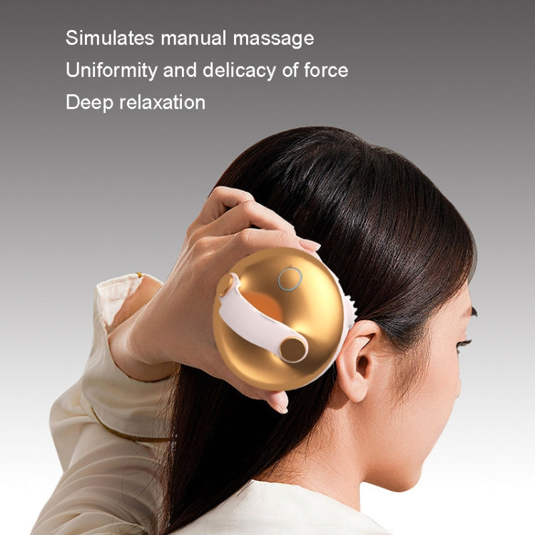 MAH02 Smart Head Massage Wireless Kneading Massager, MAH02 Silver, MAH02 Gold SUNSKY