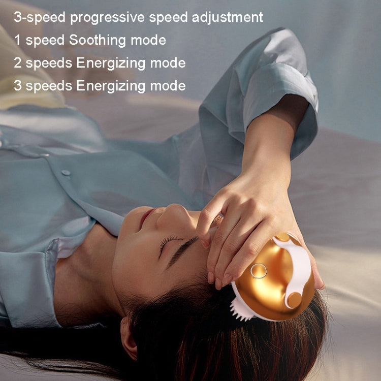 MAH02 Smart Head Massage Wireless Kneading Massager, MAH02 Silver, MAH02 Gold SUNSKY
