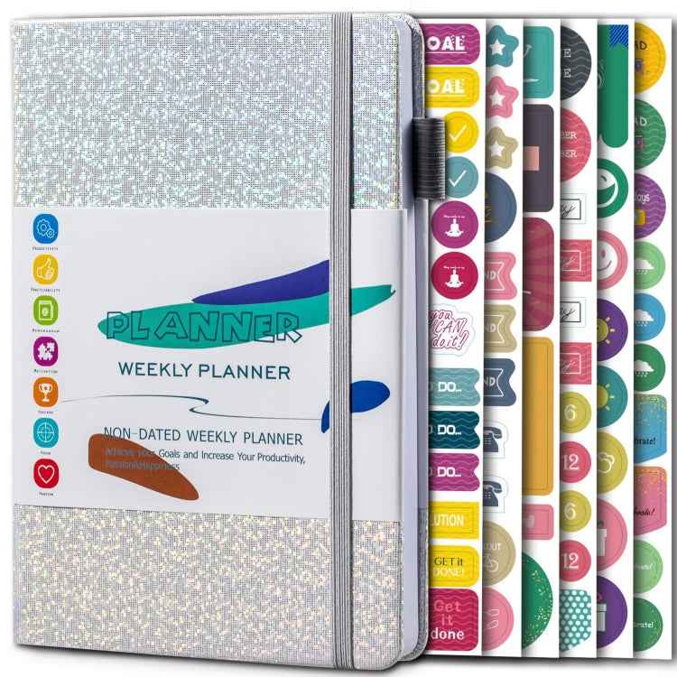 A5 Starry Sky Undated Planner Journal Financial Notebook
