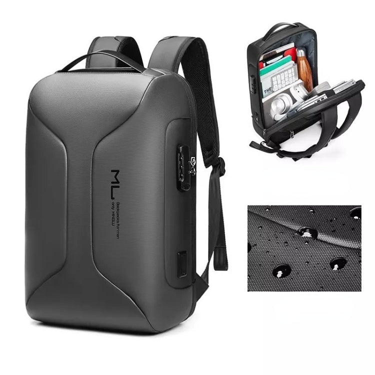 Business Large Capacity Travel Bag Multifunctional Waterproof Laptop Backpack With USB Port - Shello's Creative Boutique