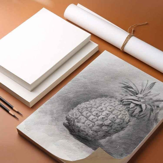 Deli 73940 Blank Sketch Paper - 180g Professional Drawing Paper (20 Sheets) - Shello's Creative Boutique