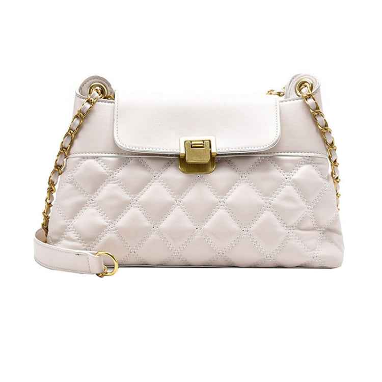 Rhombic Lattice Chain Women Bag Small Fragrant Style Versatile Crossbody Single Shoulder Bag