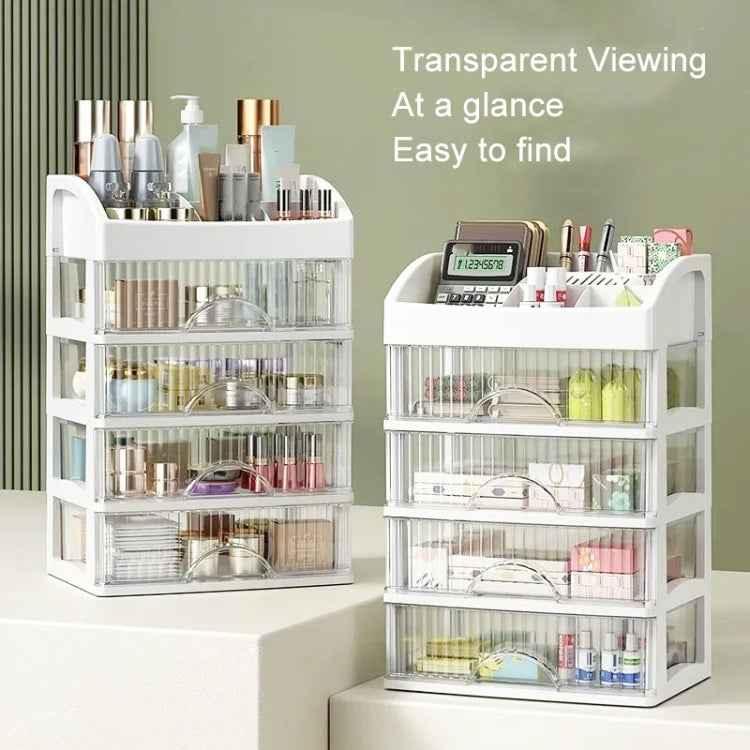 Desktop Drawer Organizer Multi-Layer Cosmetic Jewelry Box Stationery Multi-Functional Organizer - Shello's Creative Boutique