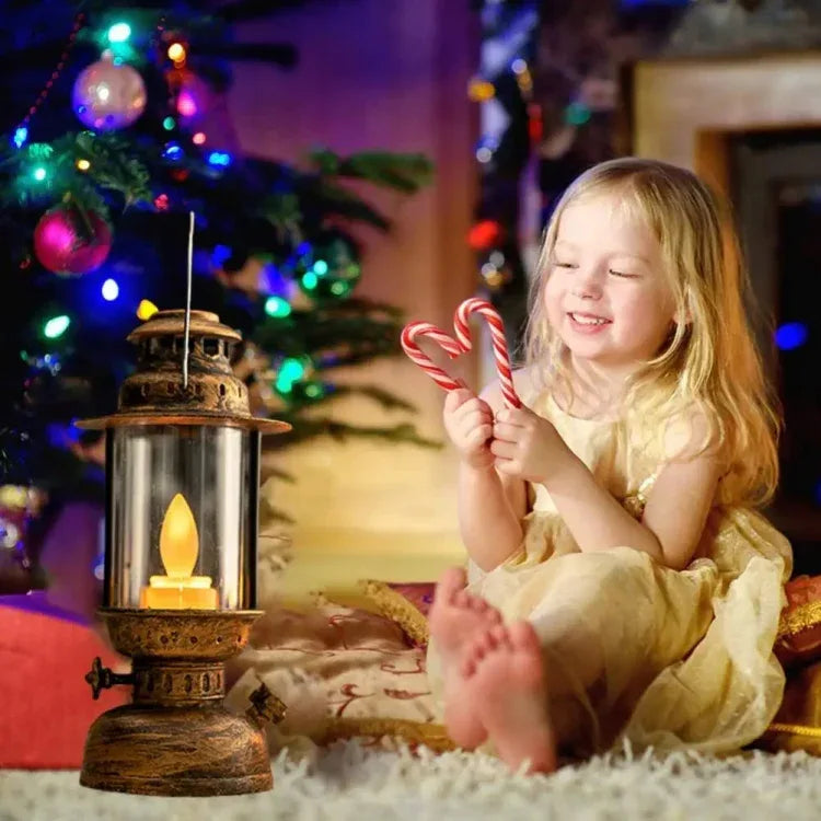 Retro LED Electronic Portable Lights Christmas Decoration Night Lights - Shello's Creative Boutique