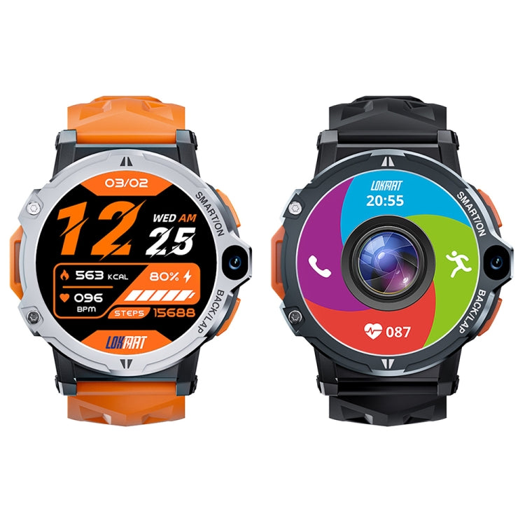 LOKMAT APPLLP6 PRO 1.54-inch 4G+64G Android 8.1 Dual-camera Independent Card Smart Watch - Shello's Creative Boutique