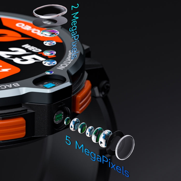 LOKMAT APPLLP6 PRO 1.54-inch 4G+64G Android 8.1 Dual-camera Independent Card Smart Watch - Shello's Creative Boutique