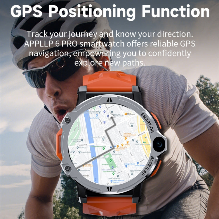 LOKMAT APPLLP6 PRO 1.54-inch 4G+64G Android 8.1 Dual-camera Independent Card Smart Watch - Shello's Creative Boutique