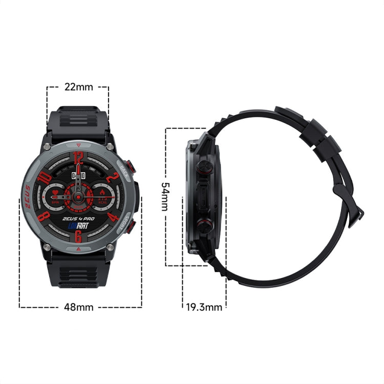LOKMAT ZEUS4 PRO 1.43-Inch IP68 Waterproof Health Monitoring Bluetooth Call Smart Watch - Shello's Creative Boutique
