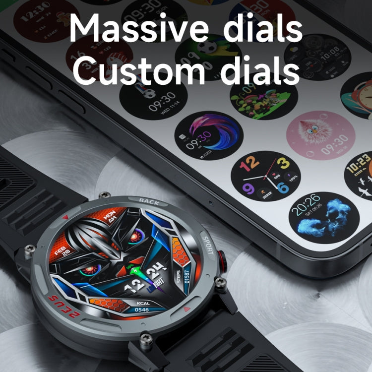 LOKMAT ZEUS4 PRO 1.43-Inch IP68 Waterproof Health Monitoring Bluetooth Call Smart Watch - Shello's Creative Boutique