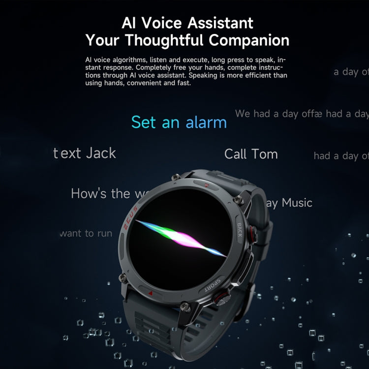 LOKMAT ZEUS4 PRO 1.43-Inch IP68 Waterproof Health Monitoring Bluetooth Call Smart Watch - Shello's Creative Boutique