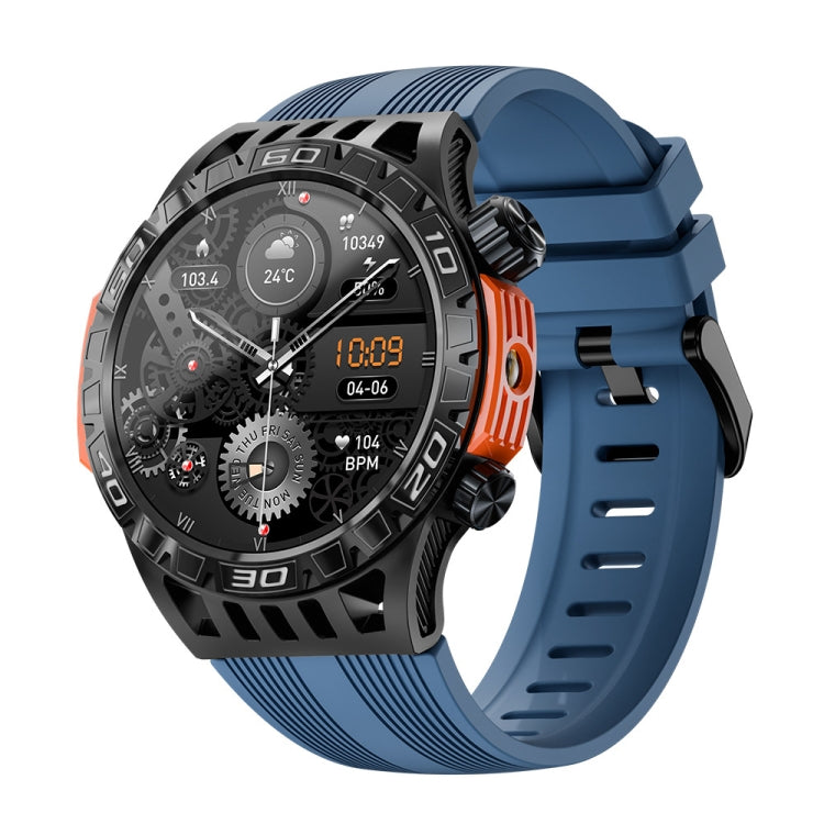 LOKMAT ZEUS6 PRO 1.46-Inch IP68 Waterproof SOS Flashlight Bluetooth Smart Watch - Shello's Creative Boutique