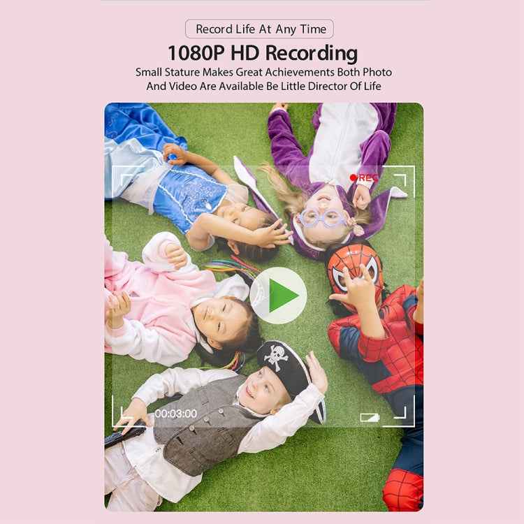 DC501 2.0-Inch 4X Zoom HD Digital Camera Mini Children Photography Camera