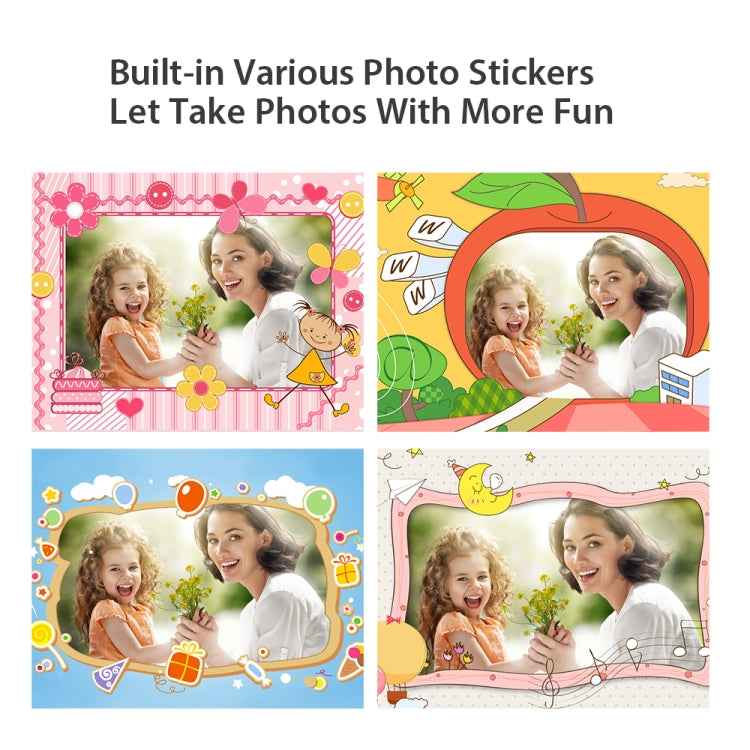 DC501 2.0-Inch 4X Zoom HD Digital Camera Mini Children Photography Camera