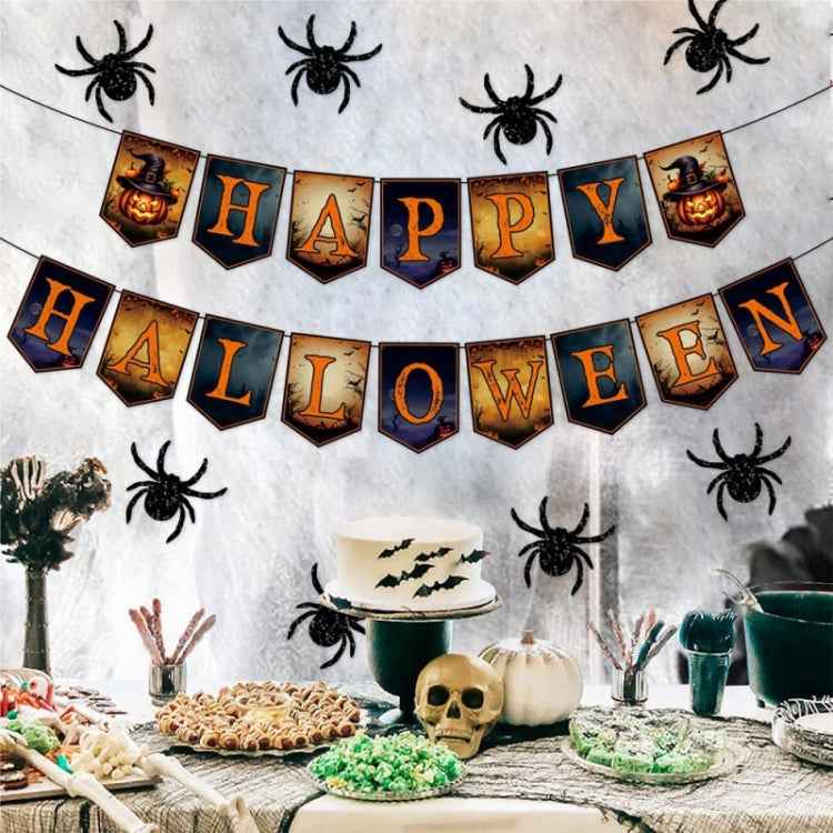 Halloween Decoration Wall Stickers Hanging Pendant Party Horror Banner Decoration