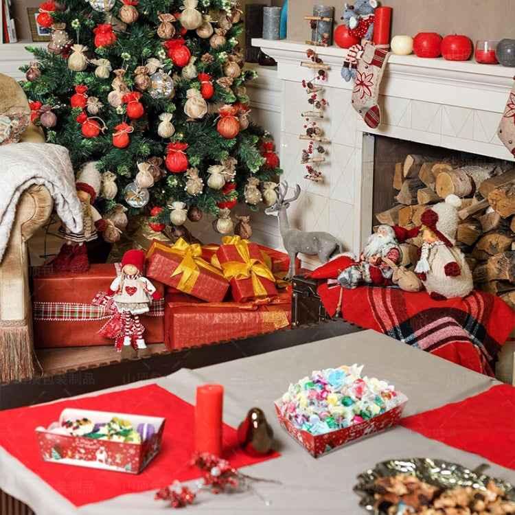 20pcs /Pack Christmas Food Snack Tray Christmas Party French Fries Paper Tray - Shello's Creative Boutique