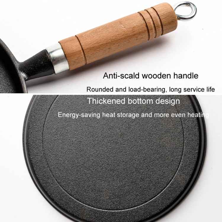 Thickened Cast Iron Skillet Non-Coating Non-Stick Pancake Pan Omelette Steak Pot