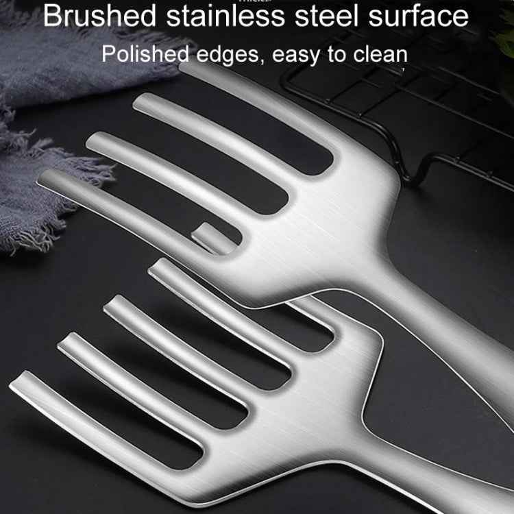 3-In-1 Multifunctional Home Kitchen Stainless Steel Steak Grill Spatula Clip