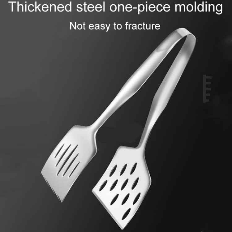3-In-1 Multifunctional Home Kitchen Stainless Steel Steak Grill Spatula Clip