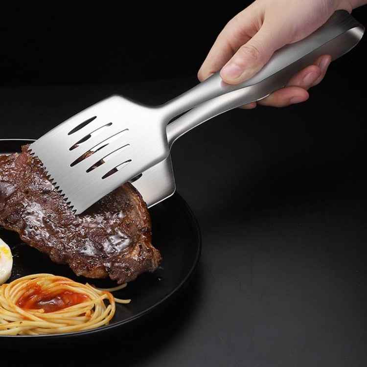 3-In-1 Multifunctional Home Kitchen Stainless Steel Steak Grill Spatula Clip