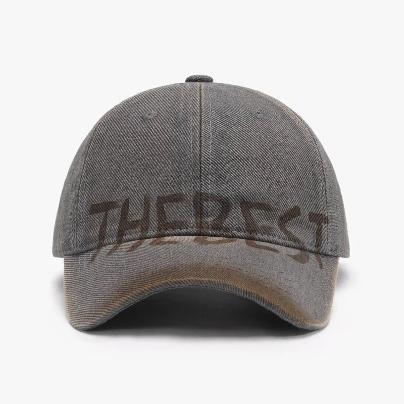 Graffiti Letters Cap - Fashion All-Match Curved Brim Hat with Soft Top - Shello's Creative Boutique