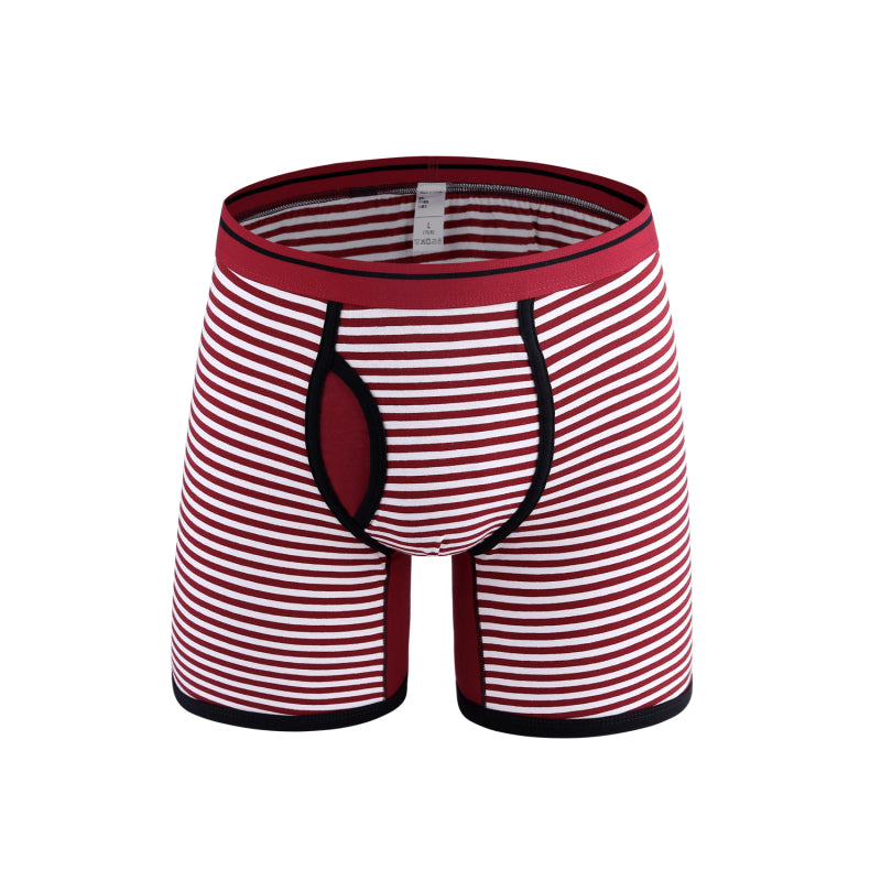 Men's Stretch Stripe Knit Boxer Briefs Shello's Creative Boutique