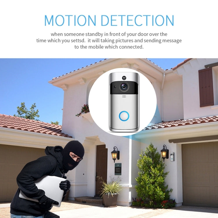 Smart WiFi Video Doorbell with PIR Motion Sensor & Night Vision - Shello's Creative Boutique