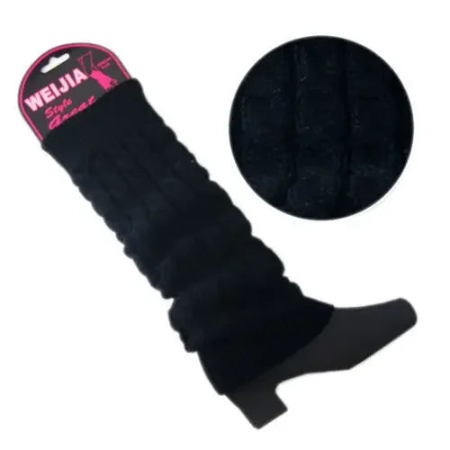 Womens Fashion Winter Cable Knit Crochet Knitted Leg Warmers Legging Knee High Socks eprolo