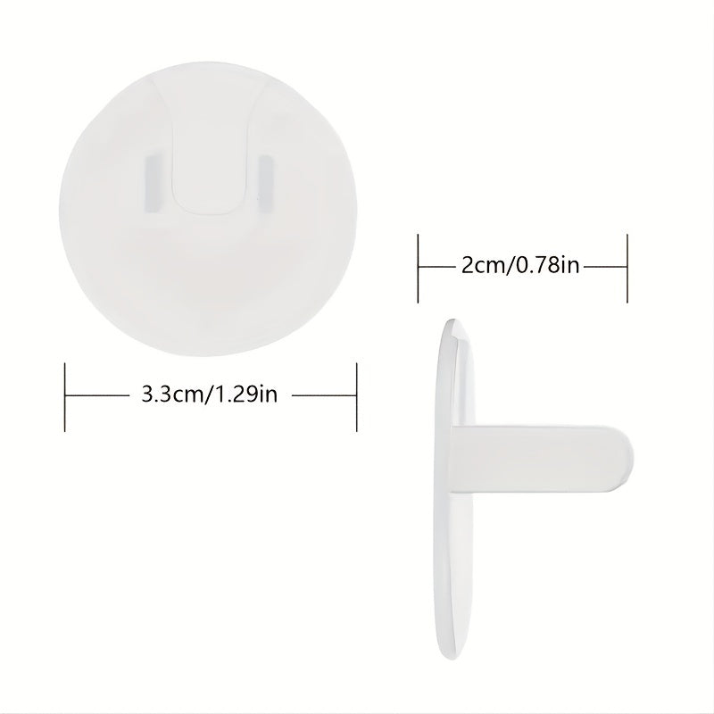 10pcs Outlet Covers, Baby Proofing Safety Child Secure Electric Plug Protectors, With Hidden Handle Square Socket Covers, For Electrical Outlets Baby Safety Plug Covers, For Kids Toddler Protection, Christmas, Halloween, Than Shello's Creative Boutique