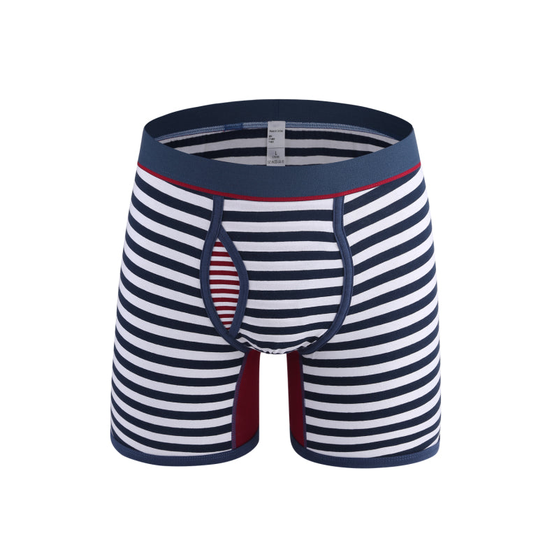 Men's Stretch Stripe Knit Boxer Briefs Shello's Creative Boutique