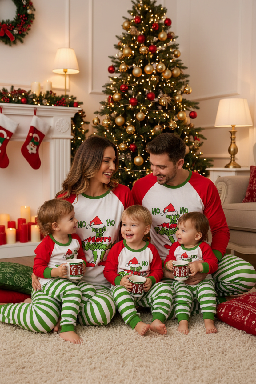 Christmas Pyjama Set - Family lifestyle