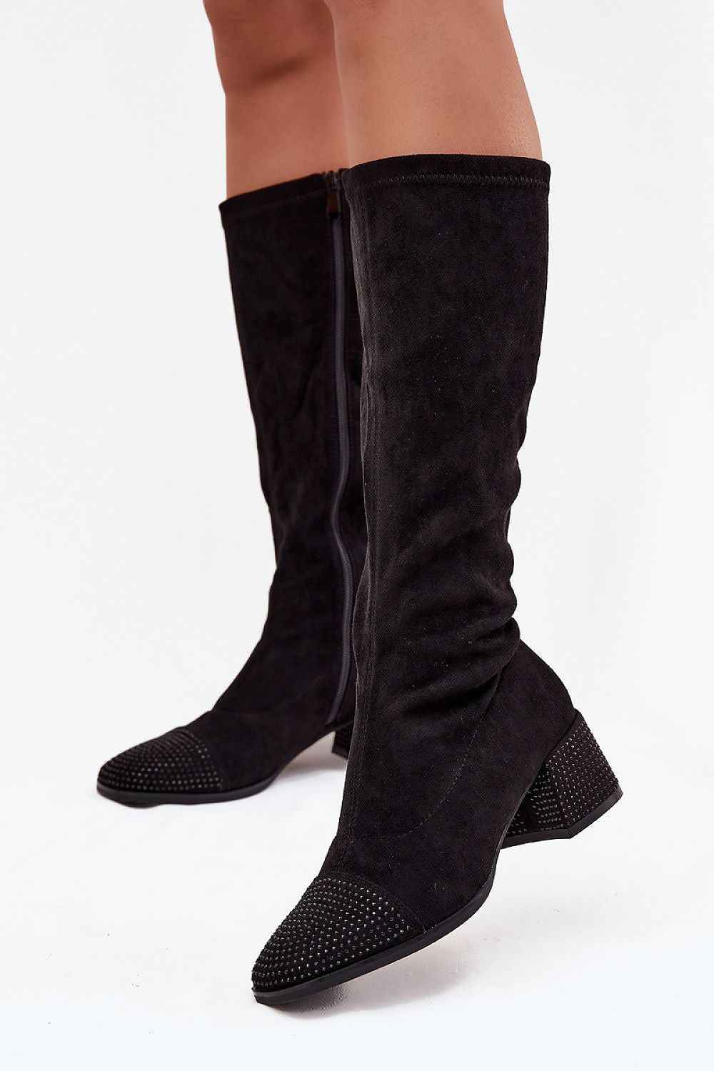 Step in Style Heel Boots - Women's Elegant Heeled Ankle Boots