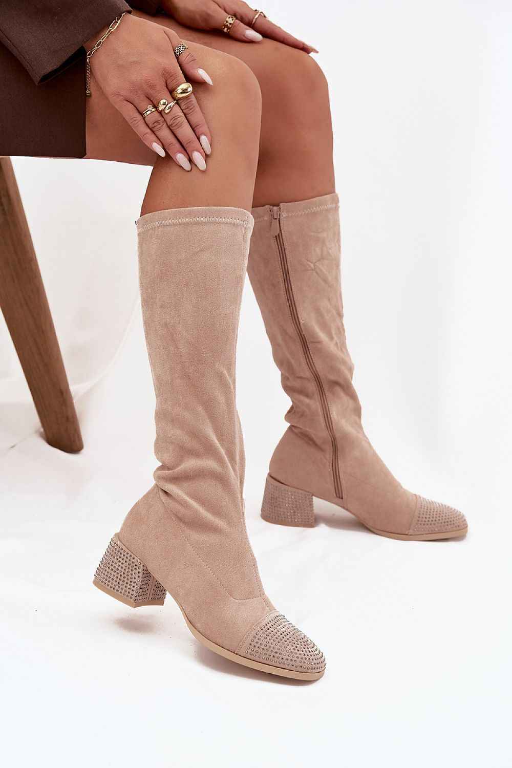 Step in Style Heel Boots - Women's Elegant Heeled Ankle Boots