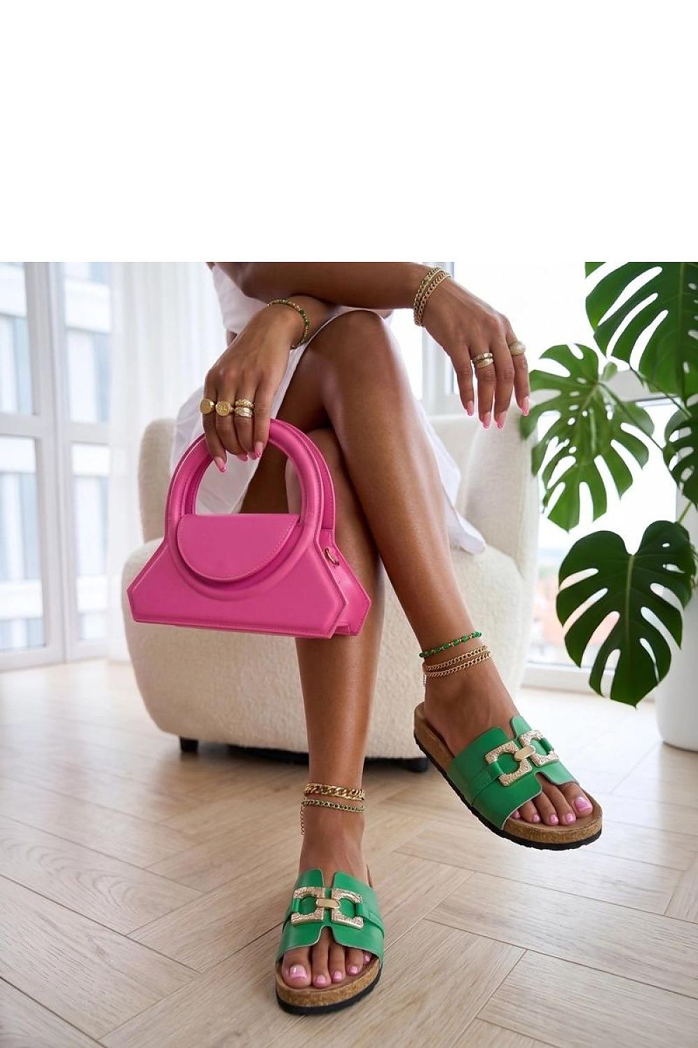 Platform sandals model 229023 Solea