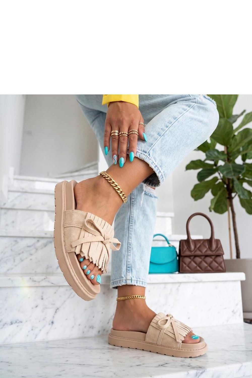 Platform sandals model 229790 Solea