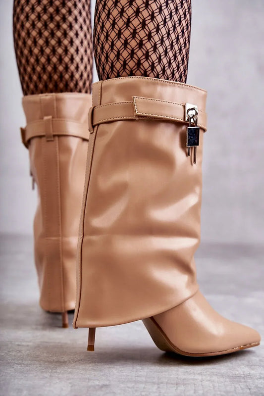 Elegant Heel Boots – Step in Style - Shello's Creative Boutique