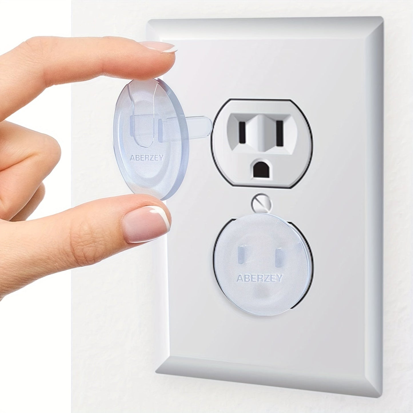 10pcs Outlet Covers, Baby Proofing Safety Child Secure Electric Plug Protectors, With Hidden Handle Square Socket Covers, For Electrical Outlets Baby Safety Plug Covers, For Kids Toddler Protection, Christmas, Halloween, Than Shello's Creative Boutique
