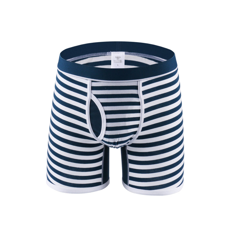 Men's Stretch Stripe Knit Boxer Briefs Shello's Creative Boutique