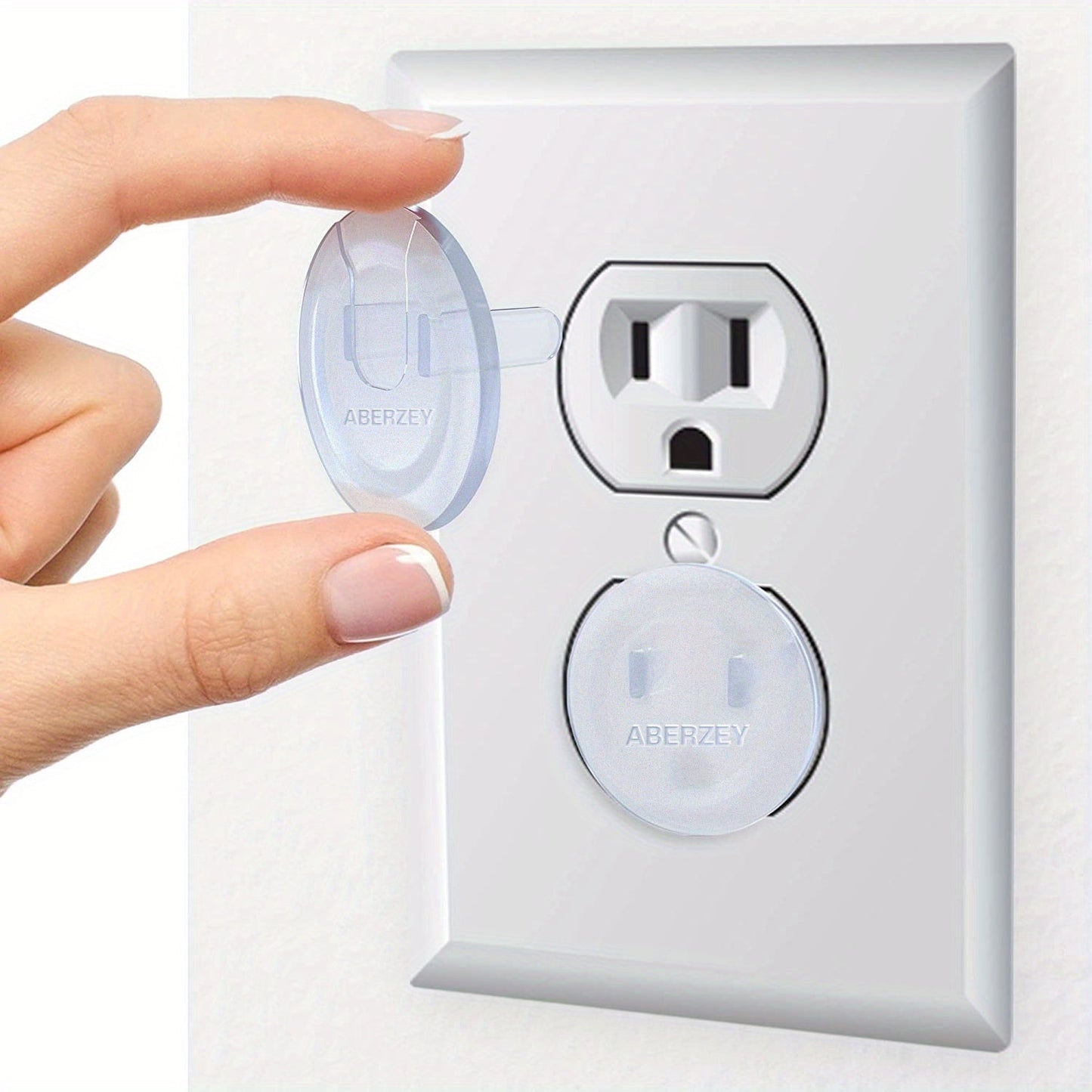 10pcs Outlet Covers, Baby Proofing Safety Child Secure Electric Plug Protectors, With Hidden Handle Square Socket Covers, For Electrical Outlets Baby Safety Plug Covers, For Kids Toddler Protection, Christmas, Halloween, Than Shello's Creative Boutique