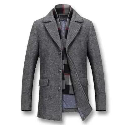 Men’s Winter Jackets: Thick Cotton Wool Coats for Ultimate Warmth and Style - Shello's Creative Boutique