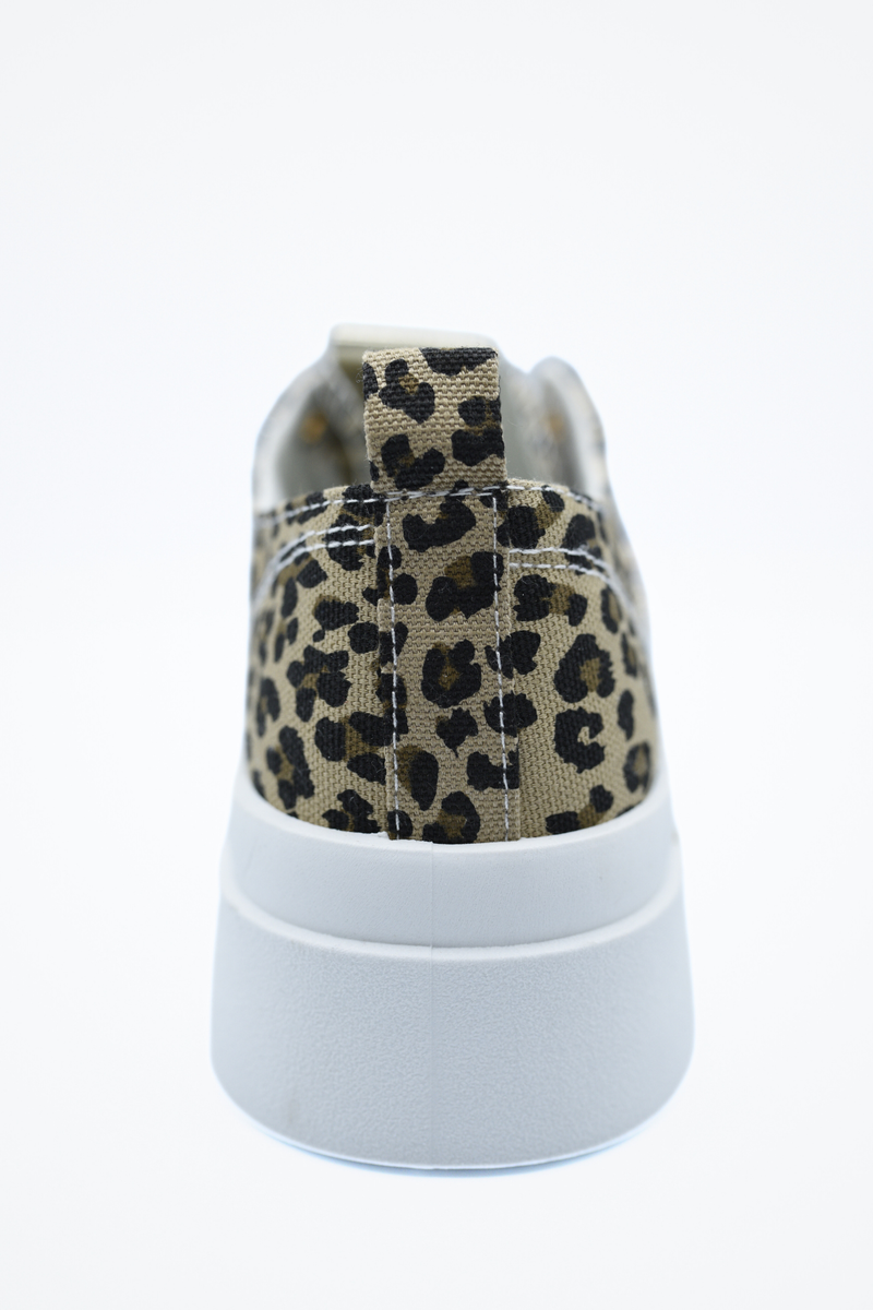 Luxe Bee Decorative Lace Up Platform Trainers Moda