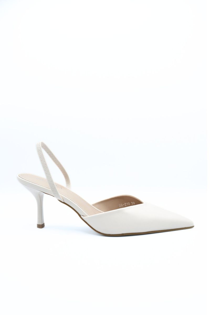 Pointed Toe Slingback High Heels Moda