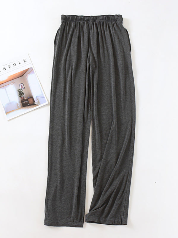Men's pajamas modal home pants pants pants thin loose elastic home pants Shello Creative Boutique