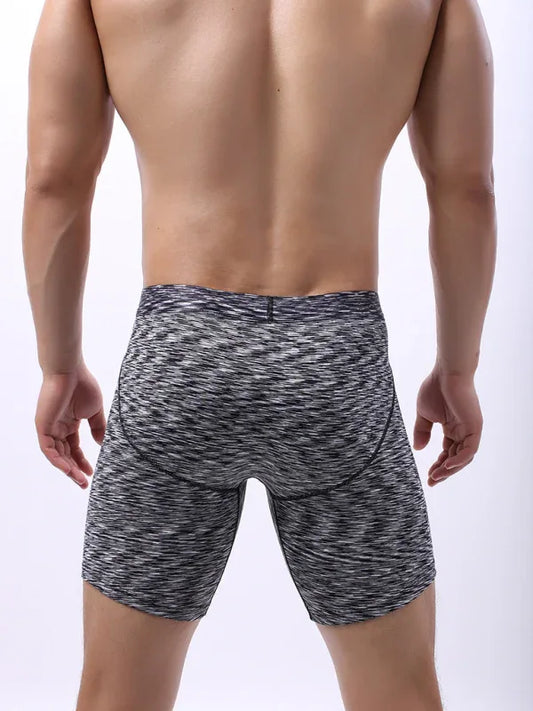 New Men's Gradient Pattern High Elasticity Polyester Underwear Loungewear - Shello's Creative Boutique