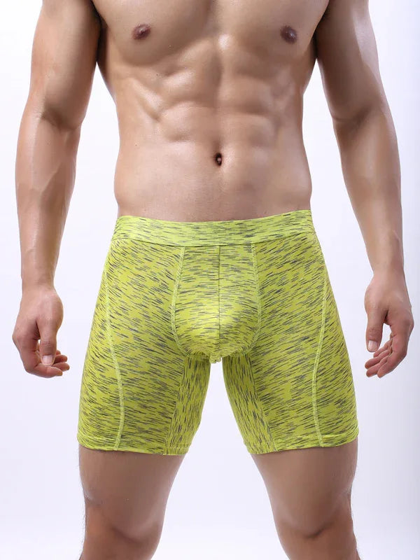 New Men's Gradient Pattern High Elasticity Polyester Underwear Loungewear - Shello's Creative Boutique