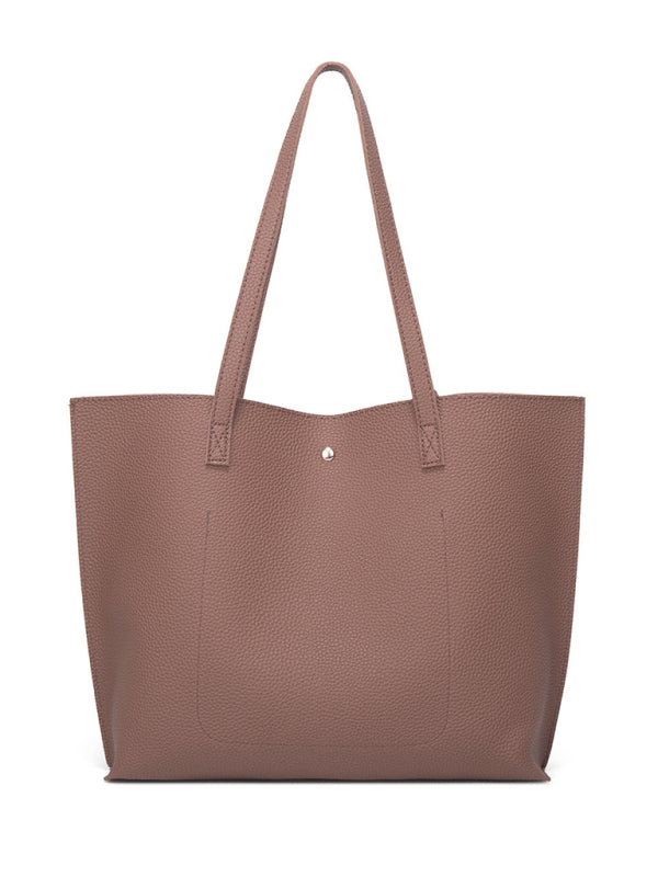 Tassel Zip Bag Large Capacity Shoulder Tote Bag Shello's Creative Boutique