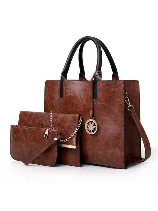 Mother-in-Law Shoulder Bag PU Large Multi-Piece Set – Elegance, Versatility & Practicality Combined! - Shello's Creative Boutique